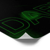 Darkside Design - GreenBeast Poster (Hoek)