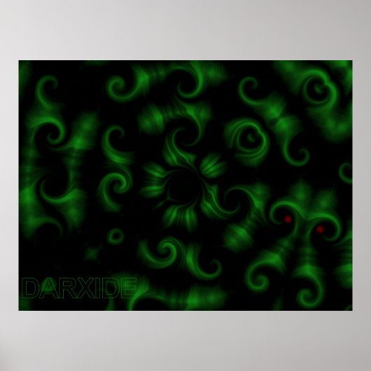 Darkside Design - GreenBeast Poster (Voorkant)