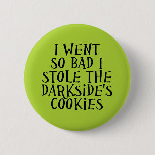 Darkside's koekjes ronde button 5,7 cm