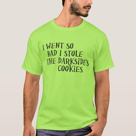 Darkside's koekjes t-shirt (Voorkant)