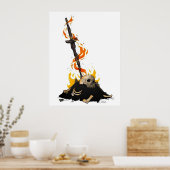 darksoults vuur poster (Keuken)