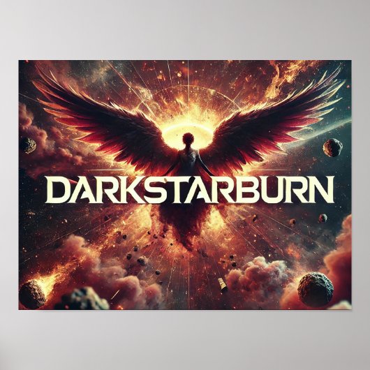 DarkStarBurn - Dark Angel Poster (Voorkant)