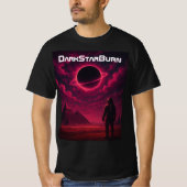 🪐 DarkStarBurn "Eclipse Descent" Dual-Sided T-Shi T-shirt (Voorkant)