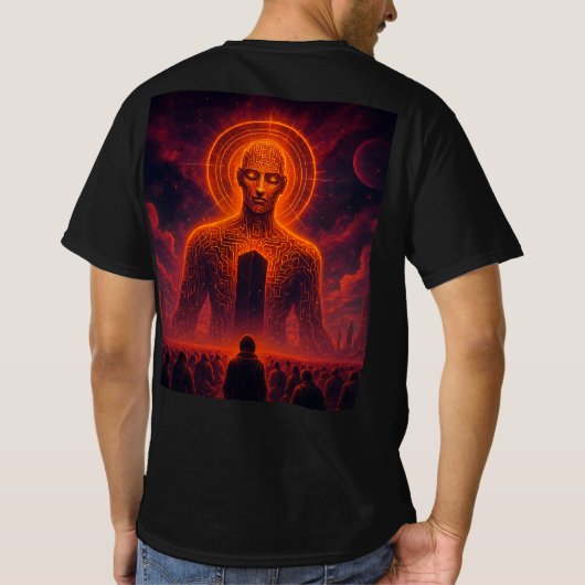 DarkStarBurn "Monolith: Ascension" Special Edition T-shirt (Achterkant)
