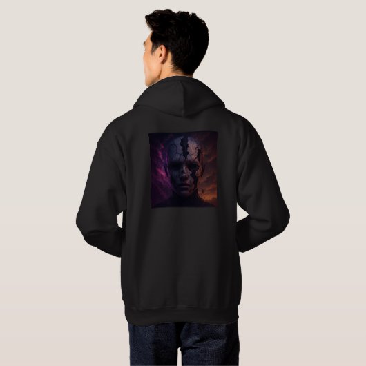 DarkStarBurn Monolith Hoodie (Achterkant volledig)