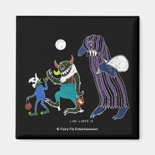 Darkverse: De schaduwuren Halloween Haiku Magneet