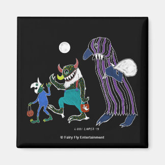 Darkverse: De Schaduwuren | Halloween Haiku Magneet