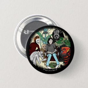 Darkverse:  De schaduwuren Ronde Button 5,7 Cm