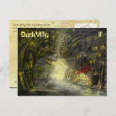 DarkVille-briefkaart van Mike Winterbauer Briefkaart (Voorkant / Achterkant)