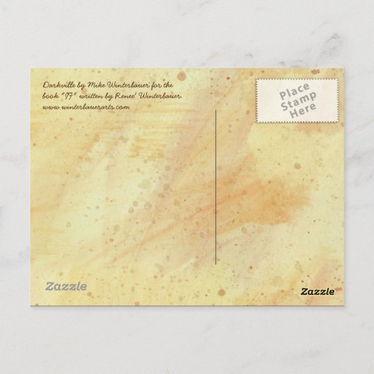 DarkVille-briefkaart van Mike Winterbauer Briefkaart (Achterkant)