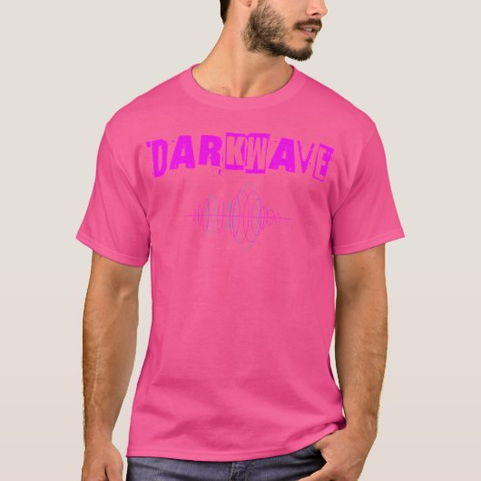 Darkwave Muziek Ebm Goth Post Punk Elektro Synth T-shirt (Voorkant)