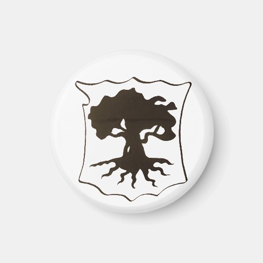 Darkwood boommagneet magneet (Voorkant)