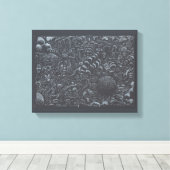 Darkworld, by Brian Benson, Canvas Afdruk (Insitu (Houten vloer))