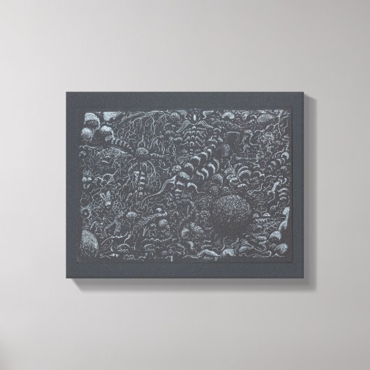 Darkworld, by Brian Benson, Canvas Afdruk (Voorkant)