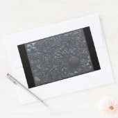 Darkworld, door Brian Benson Rechthoekige Sticker (Envelop)