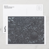 Darkworld,  Flat Card (Zilver) (Voorkant / Achterkant)