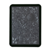 Darkworld Silver Inktlandschap Magneet (Verticaal)