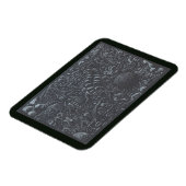 Darkworld Silver Inktlandschap Magneet (Linkerzijde)