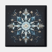 Darkworld Sneeuwval Enigma Magneet (Voorkant)