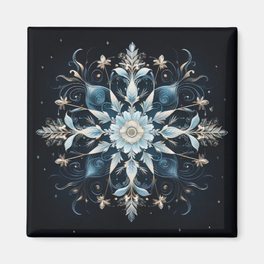 Darkworld Sneeuwval Enigma Magneet (Voorkant)