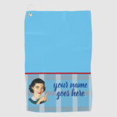 Darla's Golfhanddoek (Voorkant)