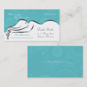 Darla's [spa blue] Visitekaartjes Afsprakenkaartje (Voorkant / Achterkant)