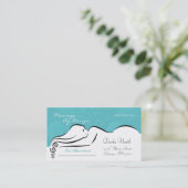 Darla's [spa blue] Visitekaartjes Afsprakenkaartje (Staand voorkant)