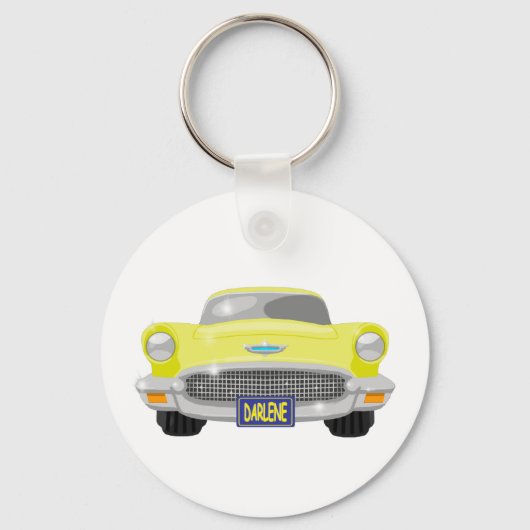 Darlene's T Bird Sleutelhanger (Voorkant)