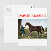 darley arabian briefkaart (Voorkant / Achterkant)