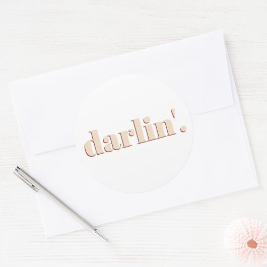 Darlin' Sticker (Envelop)