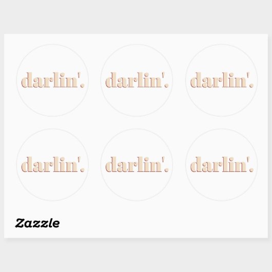 Darlin' Sticker (Vel)