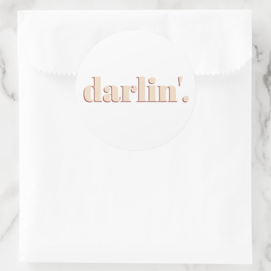 Darlin' Sticker (Tas)