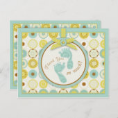 Darling Baby Toes TY Briefkaart B (Voorkant / Achterkant)