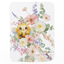 Darling Bee Baby Blanket