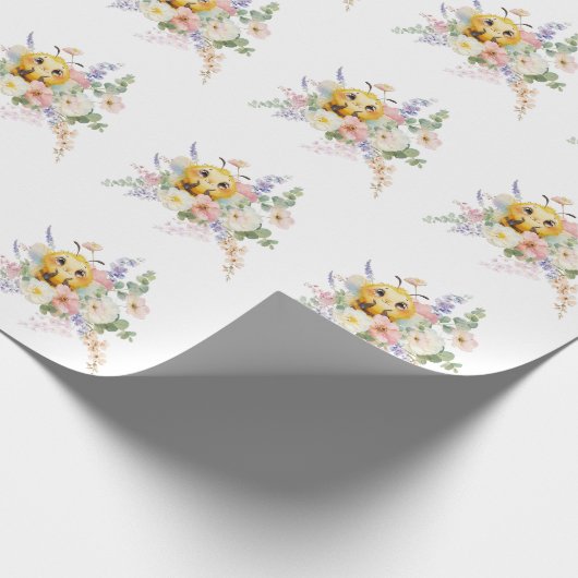 Darling Bee Wrapping Paper Cadeaupapier (Hoek)