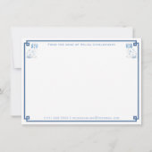 Darling Blue en White China Staffordshire Dogs Notitiekaartje (Voorkant)