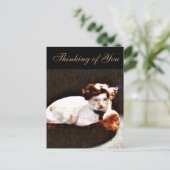 Darling,Cat_ Briefkaart (Staand voorkant)