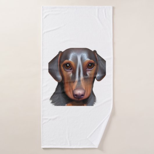 Darling Dachshund Badhanddoek (Badhanddoek)