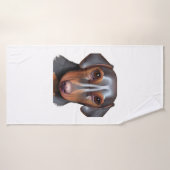 Darling Dachshund Badhanddoek (Badhanddoek)
