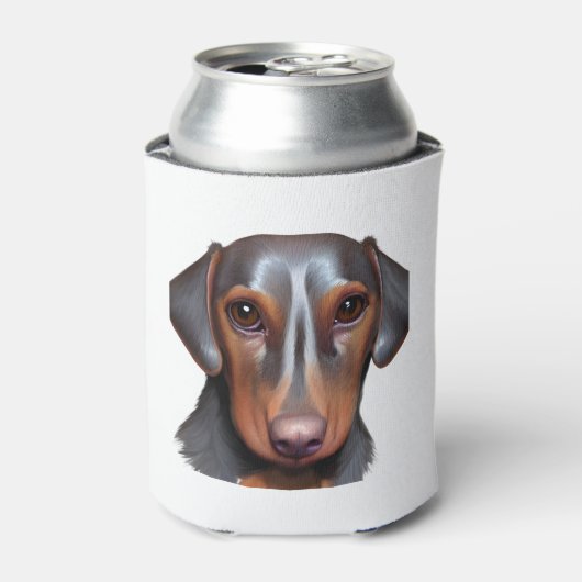 Darling Dachshund Blikjeskoeler (Blikje Voorkant)