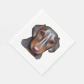 Darling Dachshund Servet (Hoek)