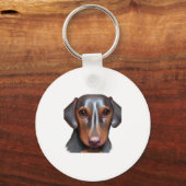 Darling Dachshund Sleutelhanger (Voorkant)