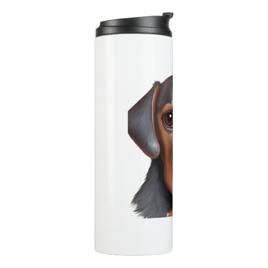 Darling Dachshund Thermosbeker (Gedraaid links)