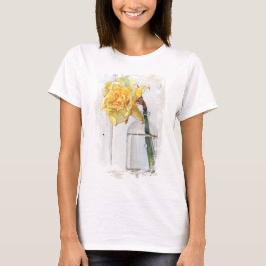 Darling Daffodil - Nieuw saldo T-shirt, wit T-shirt (Voorkant)