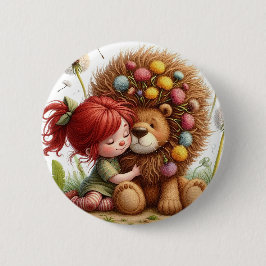 Darling Dandelion Ronde Button 5,7 Cm