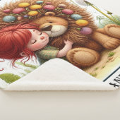 Darling Dandelion Sherpa Deken (3/4)