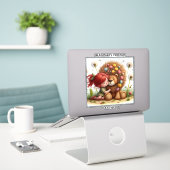 Darling Dandelion Sticker (Laptop op bureau)