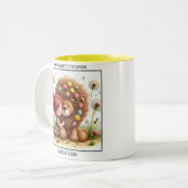 Darling Dandelion Tweekleurige Koffiemok (Voorkant links)