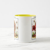 Darling Dandelion Tweekleurige Koffiemok (Center)