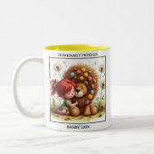 Darling Dandelion Tweekleurige Koffiemok (Links)